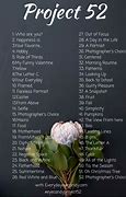 Image result for 365 Photography Challenge Ideas