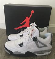 Image result for Rare Nike Air Indeed White Black Cement Patent Leather