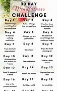 Image result for 30-Day Mental Health Challenge Calender PDF