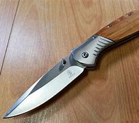 Image result for Wood Handle Folding Pocket Knife
