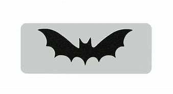 Image result for Face Paint Bat Stencil