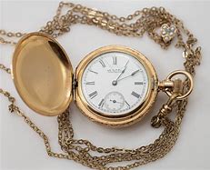 Image result for Old Gold Pocket Watch