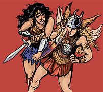 Image result for Wonder Woman Fighting Art