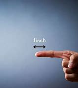 Image result for One Inch Real Size