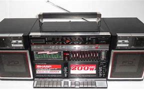 Image result for Sharp We940 Boombox