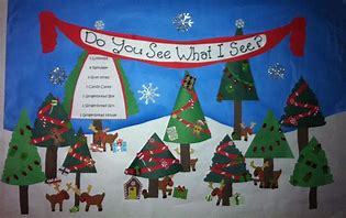 Image result for Christmas Tree Bulletin Board