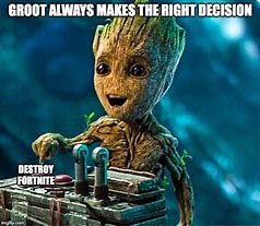 Image result for Extremely Funny Groot Memes