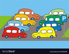 Image result for Car Park Cartoon