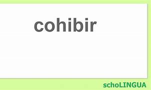 Image result for cohibir