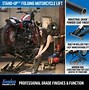 Image result for Folding Motorcycle Stand