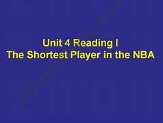 Image result for Shortest NBA Player