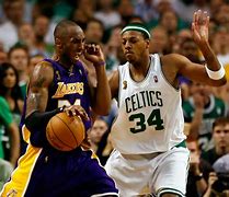 Image result for Lakers Vs. Celtics All-Time Team