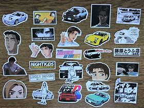 Image result for Initial D Team Stickers