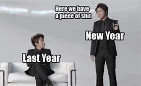 Image result for Sad Happy New Year GIF