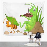 Image result for Cricket and Grasshopper Cartoon