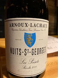 Image result for Robert Arnoux Arnoux Lachaux Nuits saint Georges Poisets