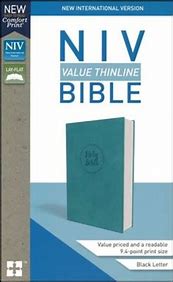 Image result for NIV Bibles Blue