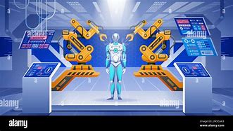 Image result for Future Robot Factory