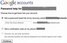 Image result for Google Password Recovery Help