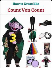 Image result for counts von count costumes