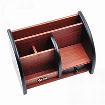 Image result for Wooden Stationery Organizer