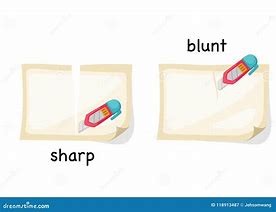 Image result for Sharp Blunt Object