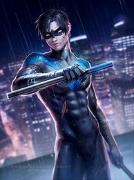 Image result for Nightwing Alone Art