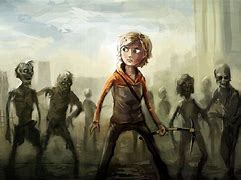 Image result for Walking Dead Zombie Face