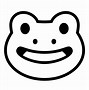Image result for Frog Stare Emoji