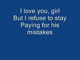 Image result for His Mistakes Lyrics