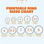 Image result for Finger Ring Size Chart