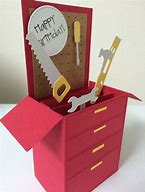 Image result for Paper 3D Tool Box Template