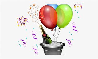 Image result for Birthday Champagne Clip Art