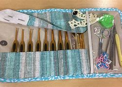 Image result for Pattern for Crochet Hook Caddy