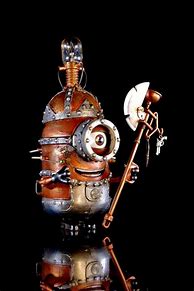 Image result for Fancy Steampunk Robot