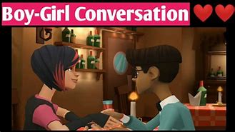 Image result for Boy Girl Conversation
