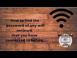 Image result for Forgot Wifi Password