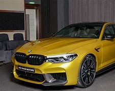 Image result for BMW M5 Yellow