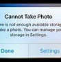 Image result for iPhone Storage Full Camera