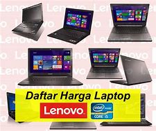 Image result for Daftar Harga Laptop Lenovo