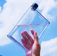 Image result for Flat Water Bottle