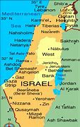 Image result for Kibbutz Israel Map