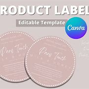 Image result for Round Product Labels