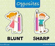 Image result for Sharp vs Blunt Cartoon
