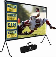 Image result for 150-Inch Projector Screen Stand