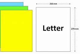 Image result for Letter Sheet Size
