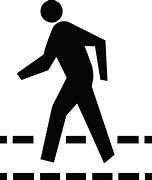 Image result for pedestrians silhouettes clip arts