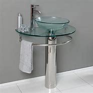 Image result for Glass Bathroom Sinks