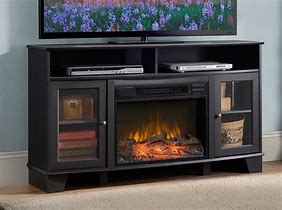 Image result for Electric Fireplace Entertainment Cabinet