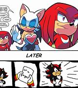 Image result for Sonic Blushing Meme Knuckles